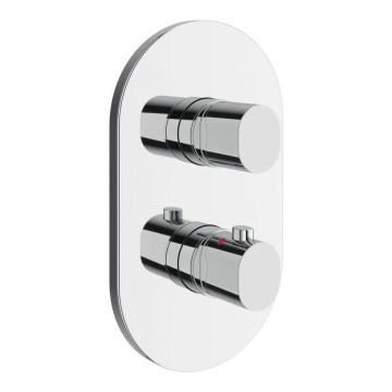Ravak X070457 – Thermostatische Duscharmatur zur Unterputzmontage, CHROME Hochglanz‑Chrom