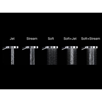 Ravak X07P008 - Handbrause, Hochglanz-Chrom
