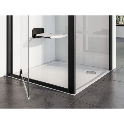 Ravak XA037711010 - Quadratische Duschwanne PERSEUS 90x90 cm weiß