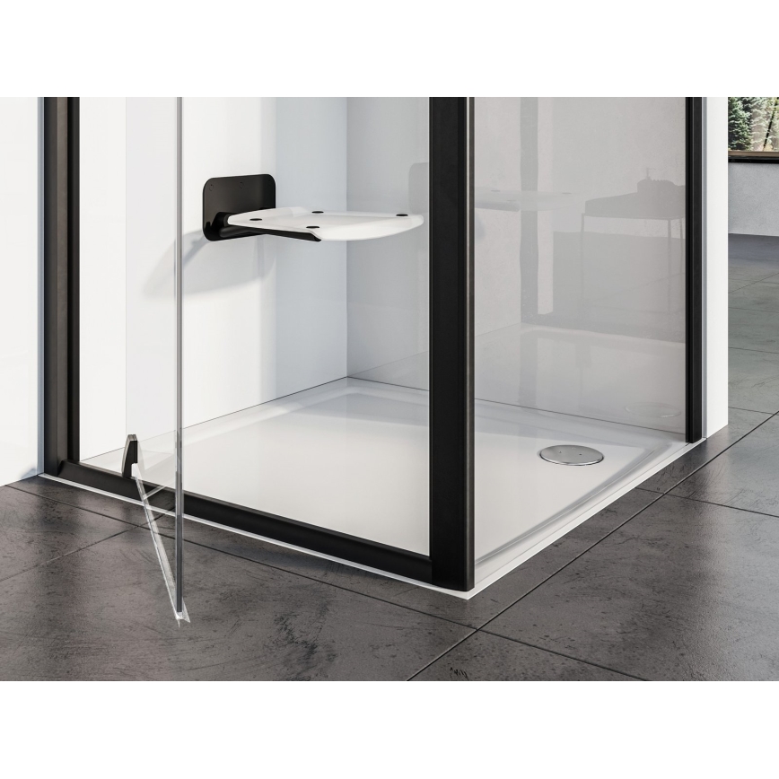 Ravak XA037711010 - Quadratische Duschwanne PERSEUS 90x90 cm weiß