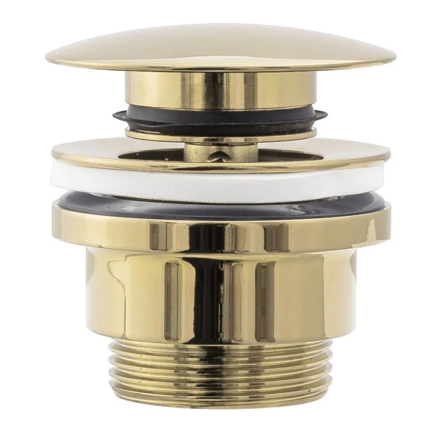 REA-A2360 - Waschbeckenablauf mit Click-Clack-Verschluss Ø 6,4 cm, gold