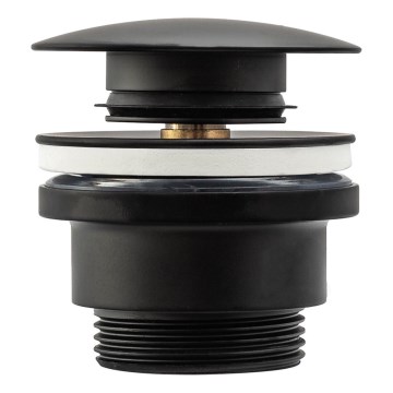 REA-A5216 - Waschbeckenablauf CLICK-CLACK Ø 6,4 cm schwarz