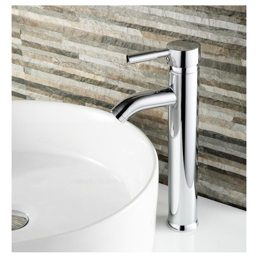 REA-B0027 - Waschtischarmatur GRAF 30,5 cm, glänzender Chrom