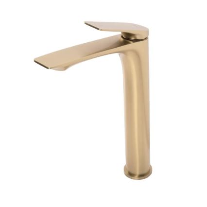 REA-B2705 - Waschtischarmatur AVALON 30 cm, gebürstetes Gold