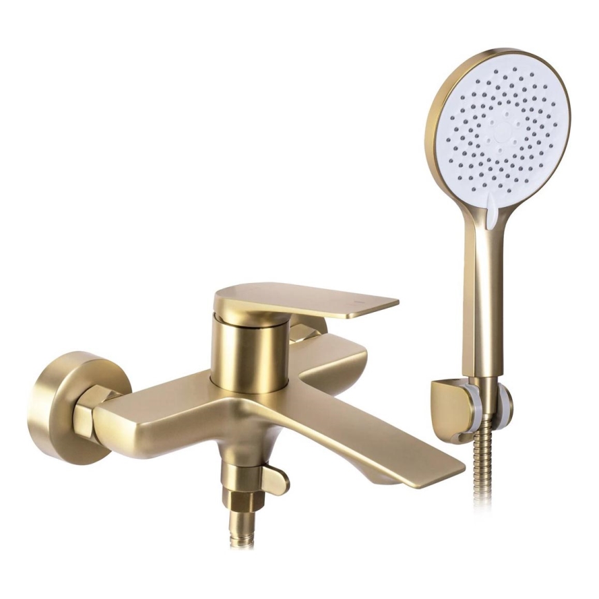 REA-B2707 - Badewannenset AVALON gebürstetes Gold