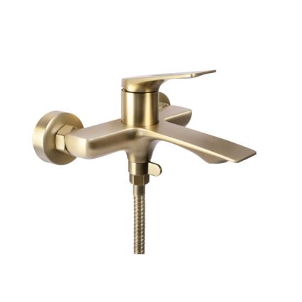 REA-B2707 - Badewannenset AVALON gebürstetes Gold