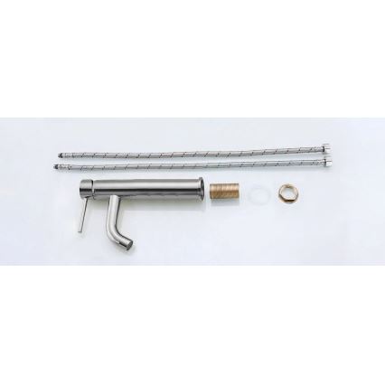 REA-B4104 - Waschtischarmatur LUNGO 28 cm glänzender Chrom
