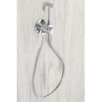REA-B4106 - Bidet-Armatur mit Handbrause zur Unterputzmontage LUNGO Hochglanzchrom
