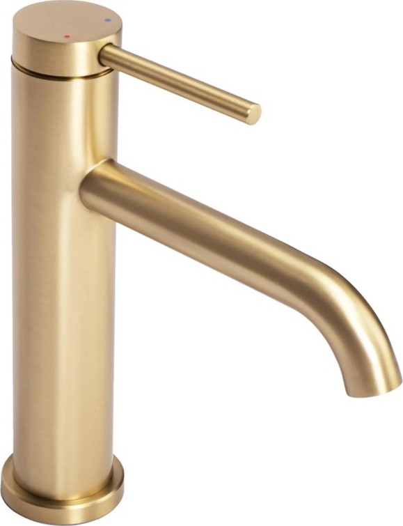 REA-B5323 - Waschtischarmatur CLIF 20,5 cm gebürstetes Gold