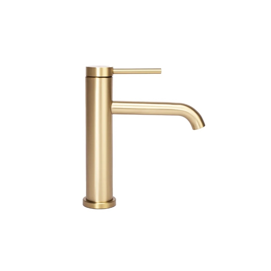 REA-B5323 - Waschtischarmatur CLIF 20,5 cm gebürstetes Gold