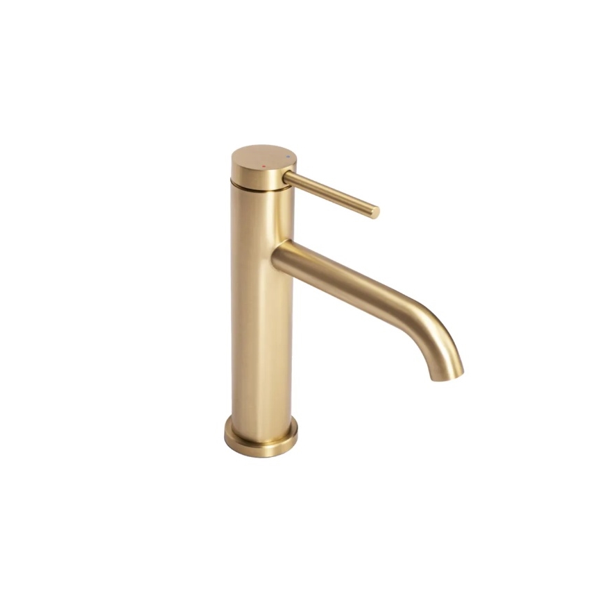 REA-B5323 - Waschtischarmatur CLIF 20,5 cm gebürstetes Gold