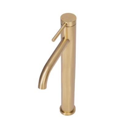 REA-B5329 - Waschtischarmatur CLIF 29,5 cm, gebürstetes Gold