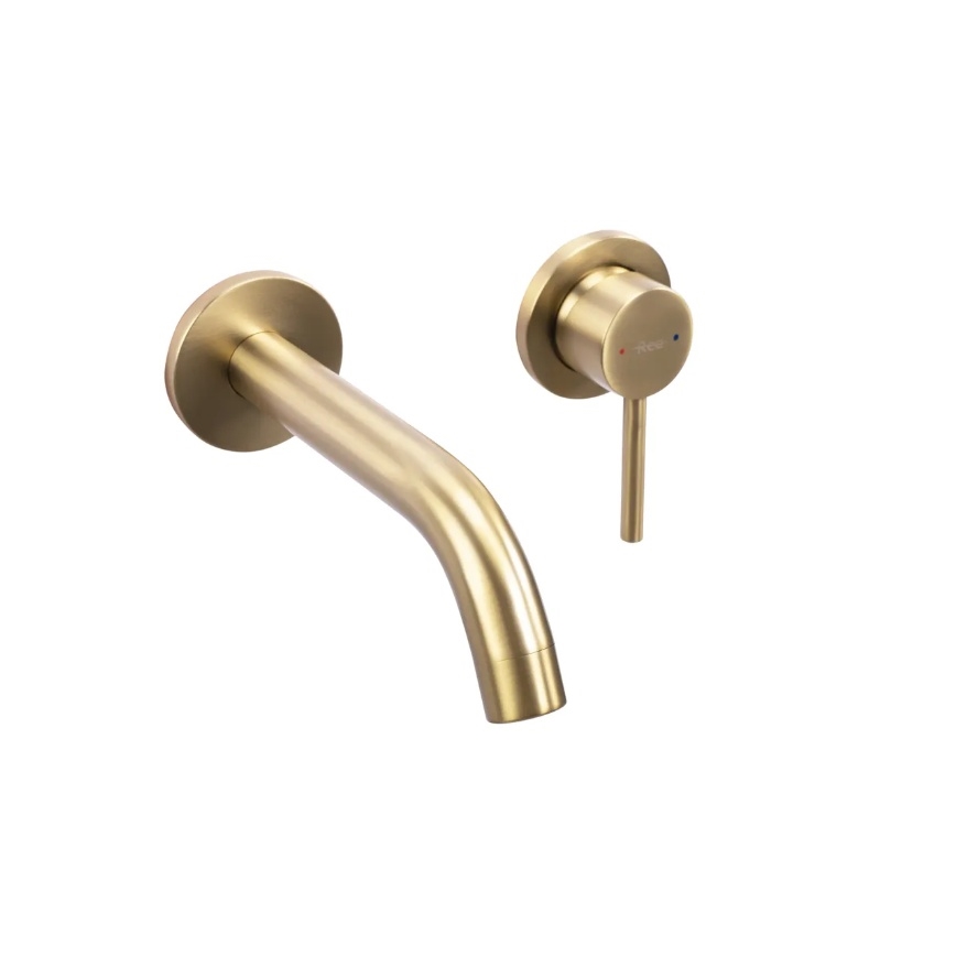 REA-B5334 - Unterputz-Waschtischarmatur OWEN, gebürstetes Gold