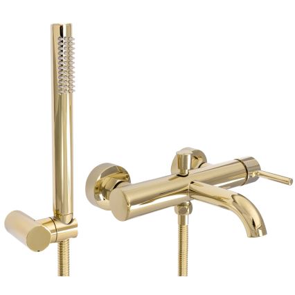 REA-B6635 - Badewannen-Set LUNGO, goldfarben