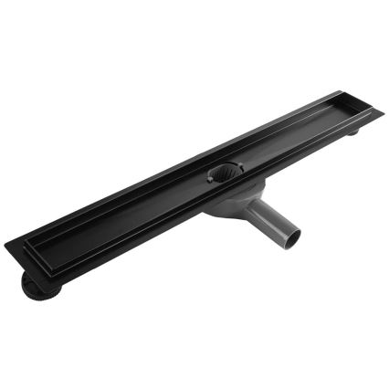 REA-G7802 - Duschrinne NEOX PRO 70 cm Edelstahl/schwarz