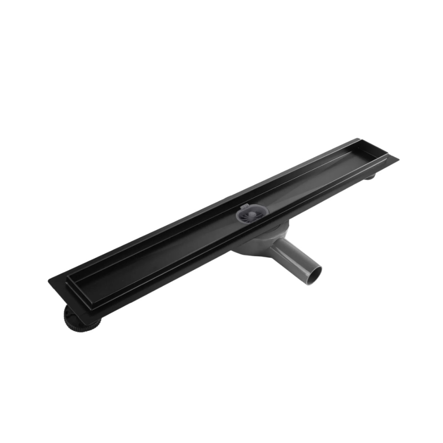 REA-G7802 - Duschrinne NEOX PRO 70 cm Edelstahl/schwarz