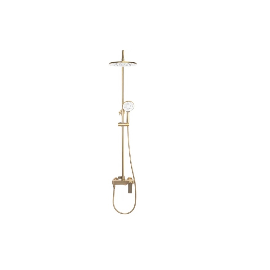 REA-P2400 - Duschset mit Mischbatterie AVALON gebürstetes Gold