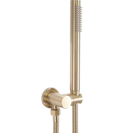 REA-P4160 - Duschset mit Unterputz-Armatur LUNGO, gebürstetes Gold