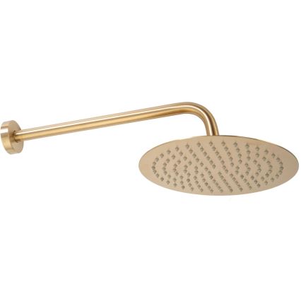REA-P6609 - Duschset mit thermostatischer Unterputzarmatur LUNGO, gebürstetes Gold