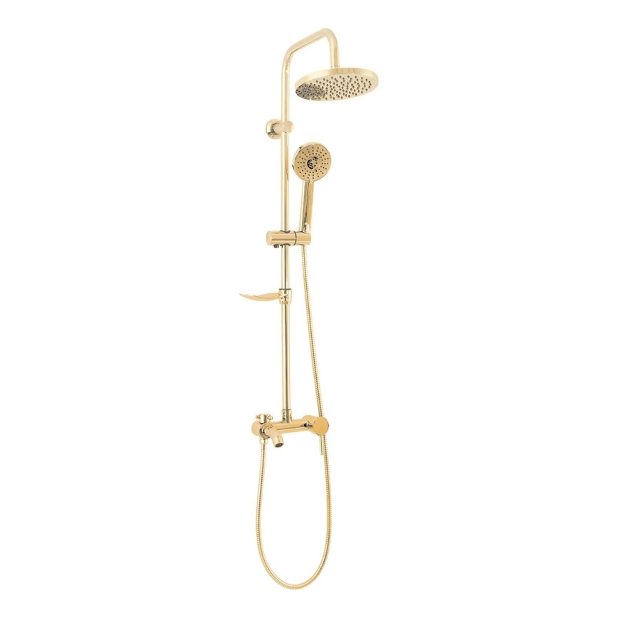 REA-P7006 - Duschset mit Mischbatterie LUIS in Gold