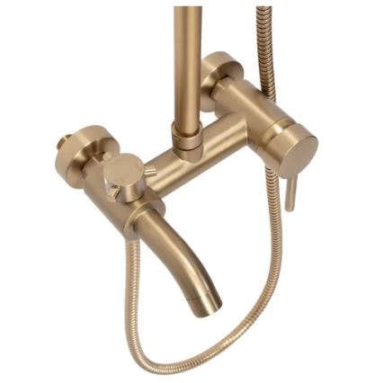 REA-P7051 - Duschset mit Mischbatterie LUIS, gebürstetes Gold
