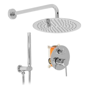 REA-P8007 - Duschset mit Unterputzarmatur LUNGO, glänzender Chrom