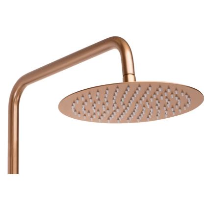 REA-P8807 - Duschset mit Thermostat-Armatur LUNGO, gebürstetes Kupfer
