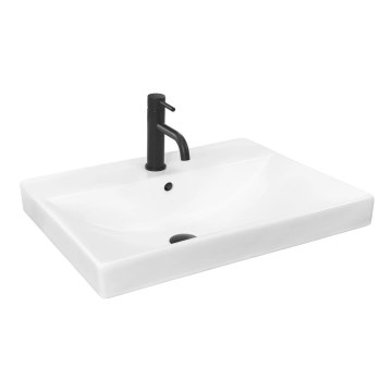 REA-U3326 - Einbauwaschbecken MANDY 46x60 cm Keramik/hochglanzweiß