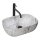 REA-U3800 - Aufsatzwaschbecken LIVIA 33,5x46,5 cm Keramik/Grau/Steinoptik