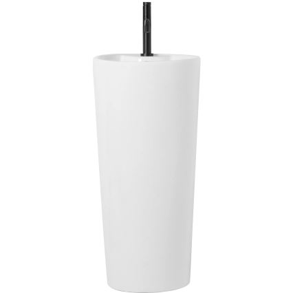 REA-U5635 - Freistehendes Waschbecken BLANKA 85 x 40 cm, Keramik / Hochglanzweiß