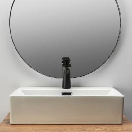 REA-U8701 - Aufsatzwaschbecken BONITA 36x51 cm, Keramik / glänzend weiß