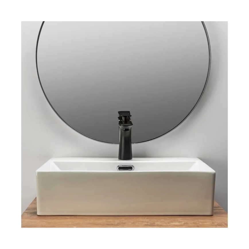 REA-U8701 - Aufsatzwaschbecken BONITA 36x51 cm, Keramik / glänzend weiß