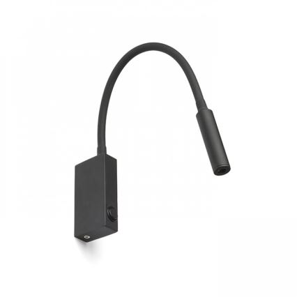 RED - Design Rendl - R12945 - LED Flexibles Leselicht EKE LED/3W/230V schwarz