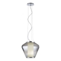 Redo 01-1140 - Hängeleuchte FUSION 1xE27/42W/230V d 38 cm grau