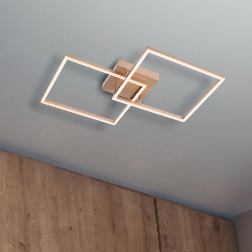 Redo 01-1643 - LED dimmbare Deckenleuchte KLEE LED/57W/230V goldfarben