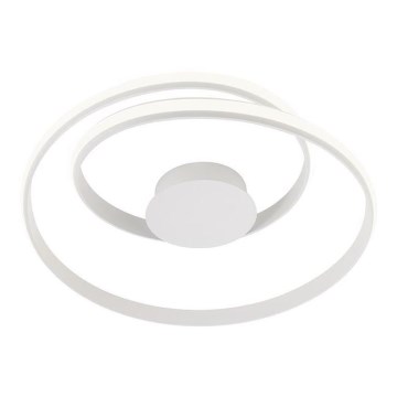 Redo 01-1791 - Dimmbare LED-Deckenleuchte TORSION LED/30W/230V Ø 55 cm weiß