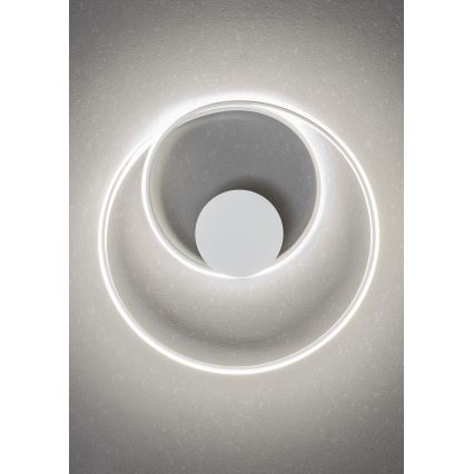 Redo 01-1886 - Dimmbare LED-Deckenleuchte TORSION LED/29W/230V 4000K Ø 55 cm weiß