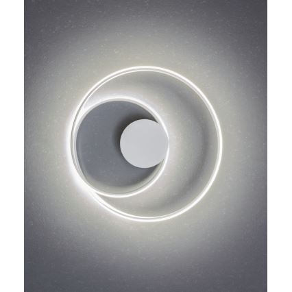 Redo 01-1886 - Dimmbare LED-Deckenleuchte TORSION LED/29W/230V 4000K Ø 55 cm weiß