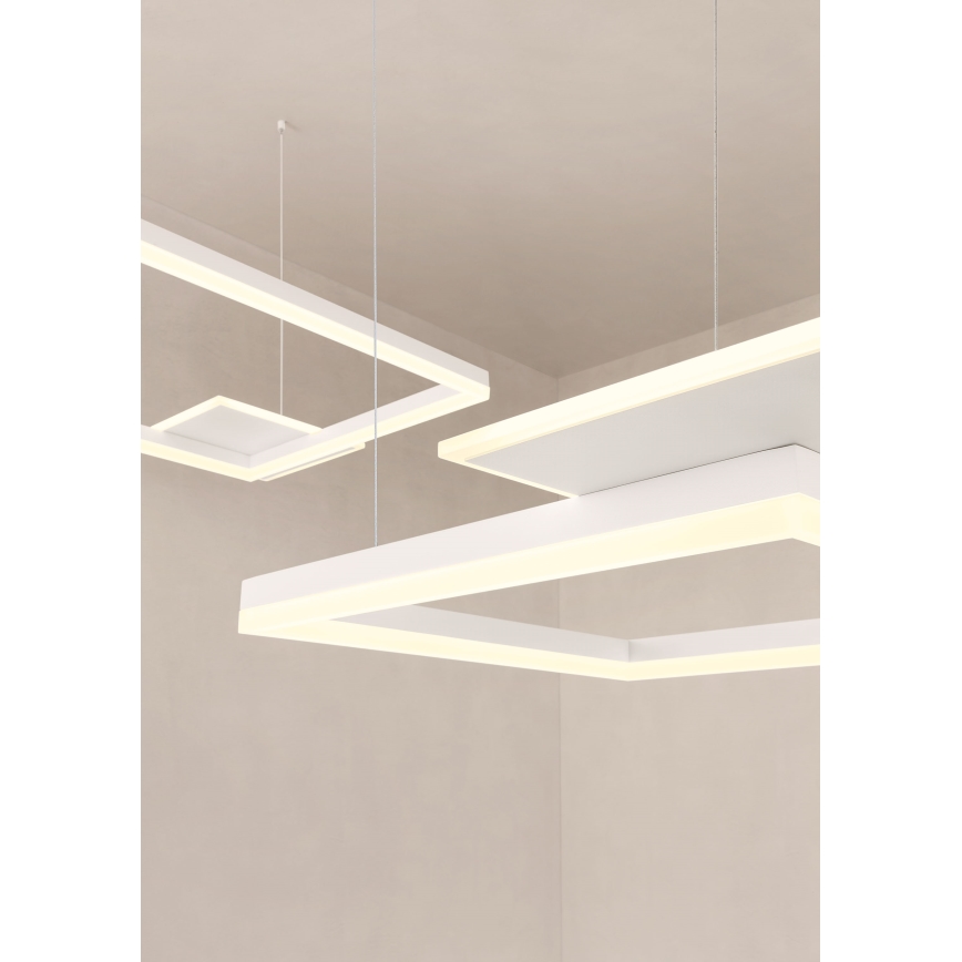 Redo 01-2611 - Dimmbare LED-Seilpendelleuchte SIGUA LED/110W/230V CRI 90 weiß