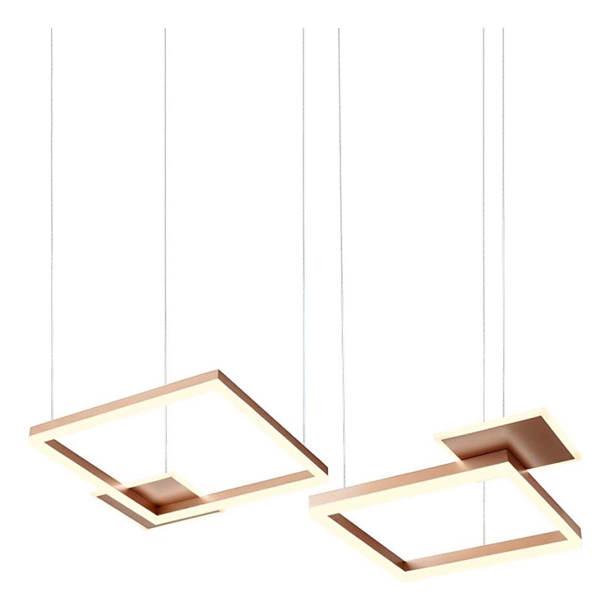 Redo 01-2613 - LED-dimmbare Pendelleuchte an Kabel SIGUA LED/110W/230V CRI 90 braun