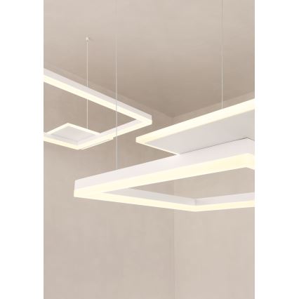 Redo 01-2614 - LED-dimmbare Pendelleuchte an Seil SIGUA LED/137W/230V CRI 90 weiß