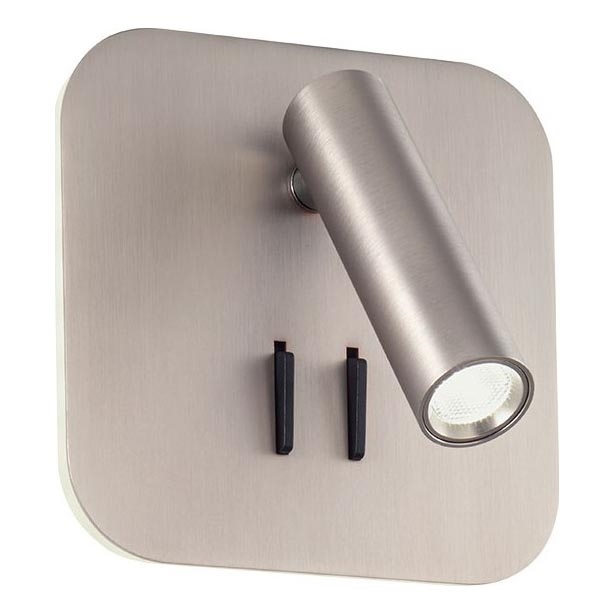 Redo 01-2978 - LED-Wandleuchte QUDA LED/6W/230V + LED/3W 3000K CRI 90 USB mattchrom