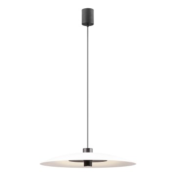 Redo 01-3018 - LED-Pendelleuchte LARS an Stahlseil LED/14W/230V + LED/10W Ø 60 cm CRI 90 weiß