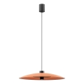 Redo 01-3020 - LED-Pendelleuchte LARS an Kabel, LED/14W/230V + LED/10W, Ø 60 cm, CRI 90, orange