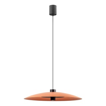 Redo 01-3020 - LED-Pendelleuchte LARS an Kabel, LED/14W/230V + LED/10W, Ø 60 cm, CRI 90, orange