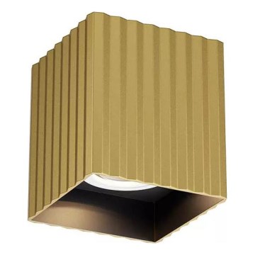 Redo 01-3408 - Deckenspot DELPHI 1xGU10/7W/230V 8,1x8,1 cm gold