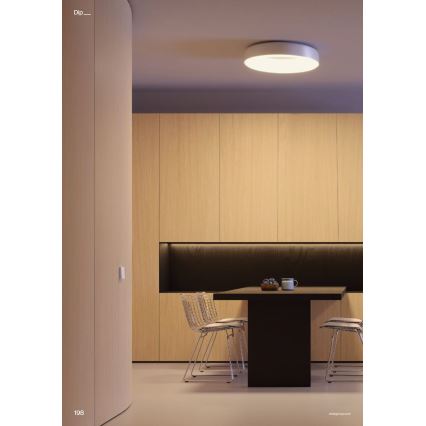 Redo 01-3940 - LED-Deckenleuchte DIP-LED/30W/230V 2700/3000/4000/5000/6500K CRI 90 Ø 48,6 cm weiß