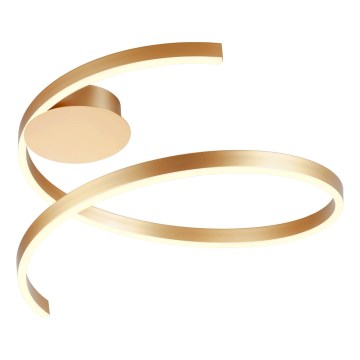 Redo 01-4011 - LED-dimmbare Deckenleuchte SCROLL LED/38W/230V 3000K/4000K/6000K CRI 90 Ø 60 cm goldfarben