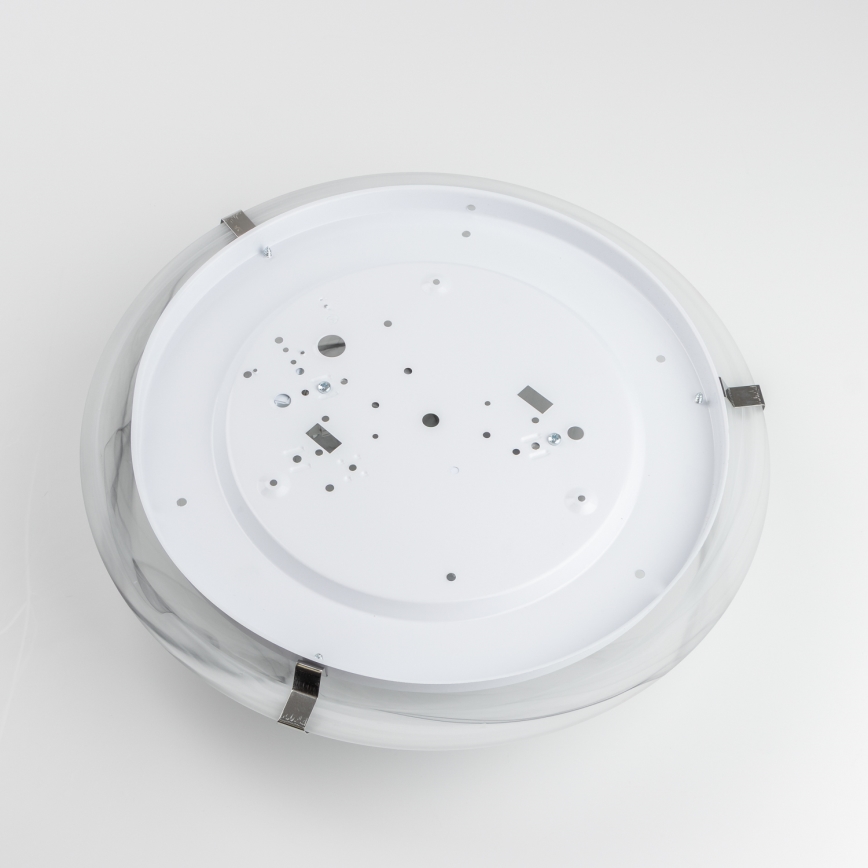 Redo 05-393 - Deckenleuchte VIRGINIA 2x E27 / 42 W / 230 V Ø 40 cm grau