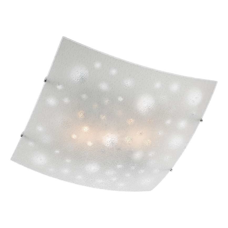 Redo 05-905 - Deckenleuchte ISIDE 2xE27/42W/230V 39x39 cm klar